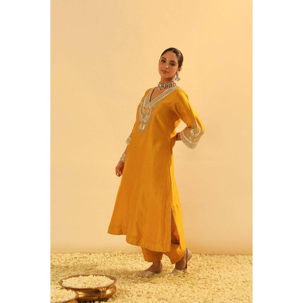 Sheetal Batra Shazana - Long A-Line Choga With Salwar
