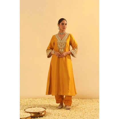 Sheetal Batra Shazana - Long A-Line Choga With Salwar And Dupatta