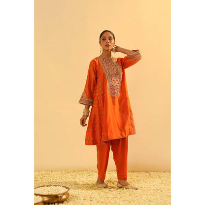 Sheetal Batra Falisha - Short Kalidaar Choga With Salwar And Dupatta