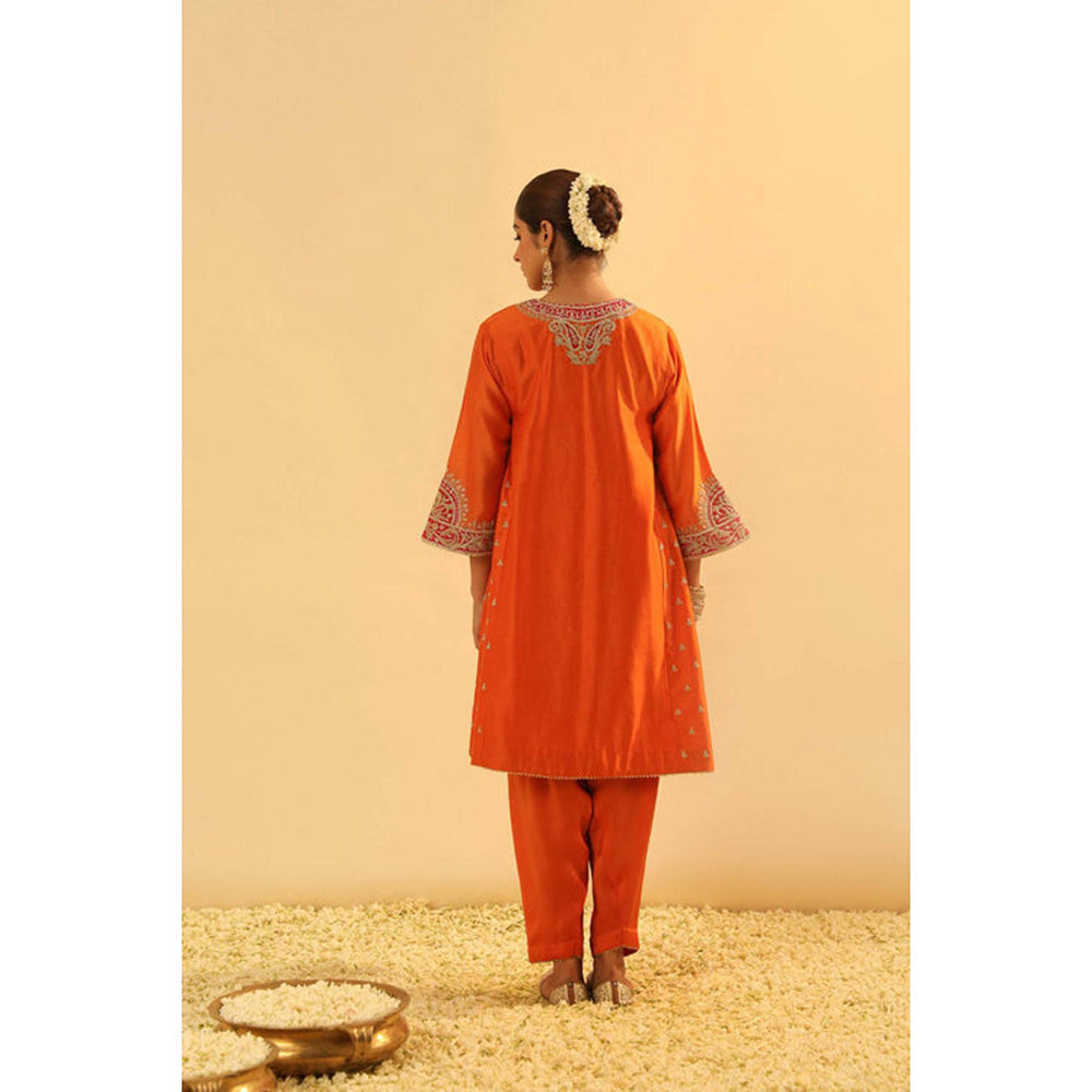 Sheetal Batra Falisha - Short Kalidaar Choga With Salwar