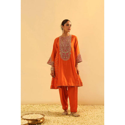 Sheetal Batra Falisha - Short Kalidaar Choga With Salwar And Dupatta