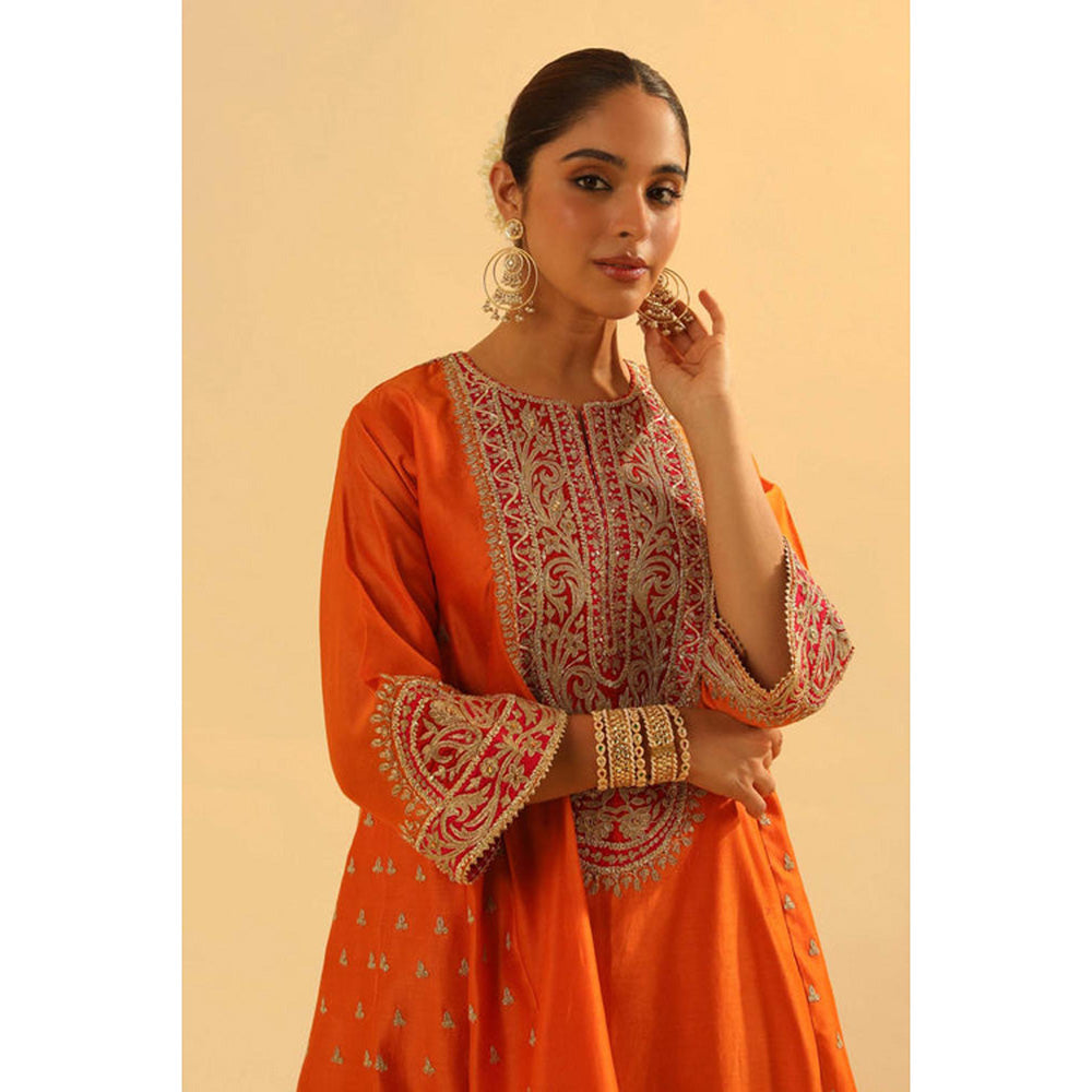 Sheetal Batra Falisha - Short Kalidaar Choga With Salwar And Dupatta