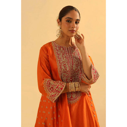Sheetal Batra Falisha - Short Kalidaar Choga With Salwar And Dupatta