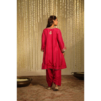 Sheetal Batra Meher - Hot Pink Short Choga With Salwar