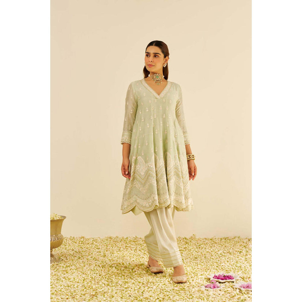 Sheetal Batra Meeram - Short Anarkali With Salwar And Dupatta