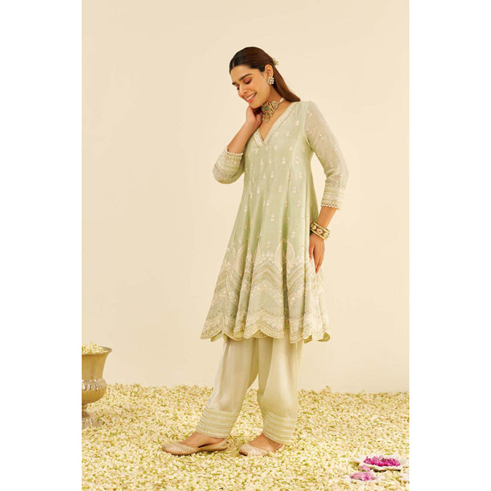 Sheetal Batra Meeram - Short Anarkali With Salwar And Dupatta