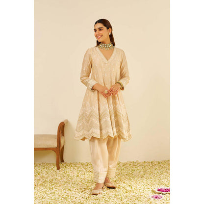 Sheetal Batra Meeram - Short Anarkali With Salwar And Dupatta