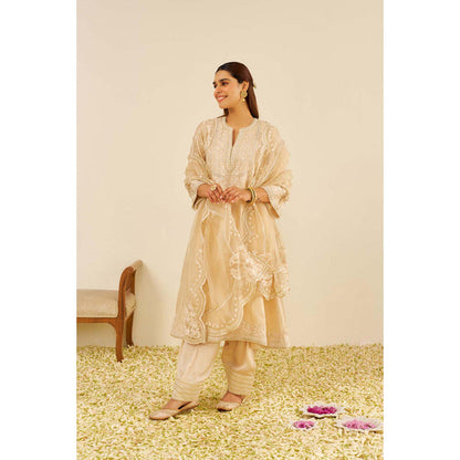 Sheetal Batra Maaroofa - Long Chauga With Salwar And Dupatta