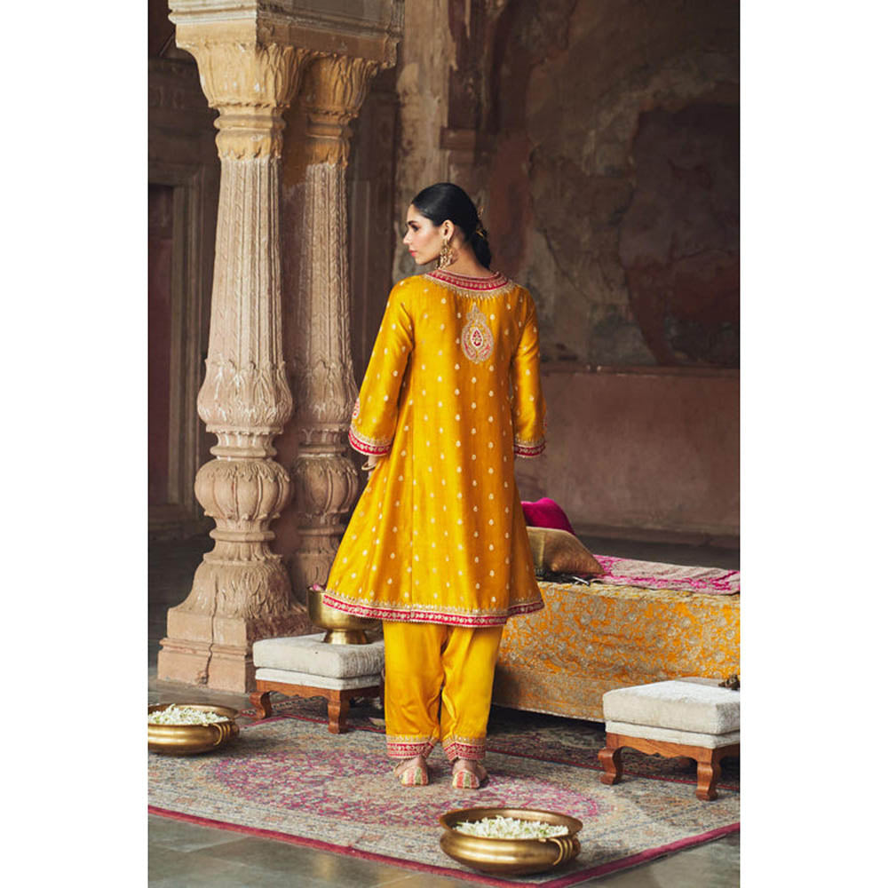 Sheetal Batra Hafsa - Mustard Chauga With Salwar And Dupatta