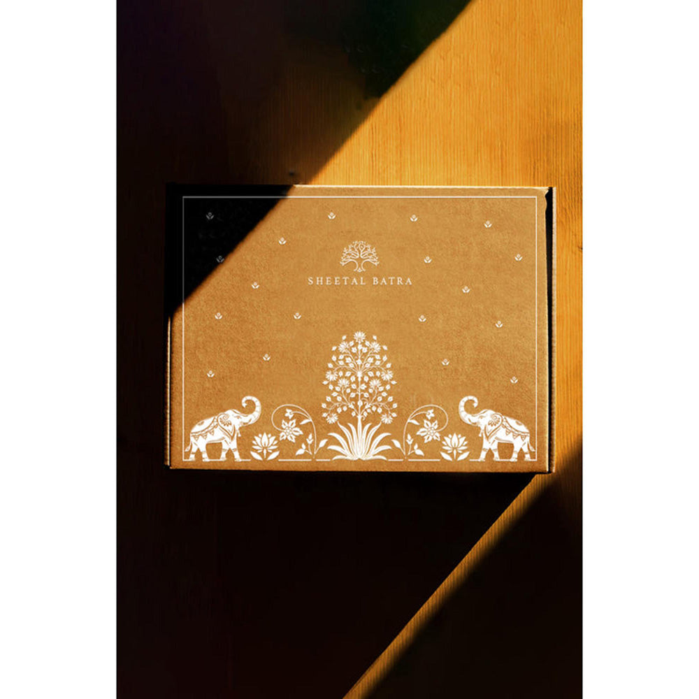 Sheetal Batra Aadah- Carnation Pink Princess-Cut Long Kurta With Palazzo