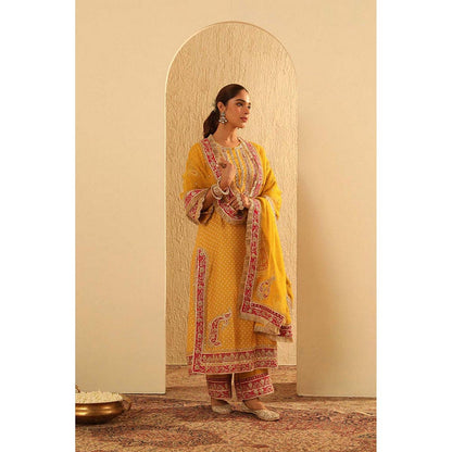 Sheetal Batra Aleena - A-Line Kurta With Palazzo And Dupatta