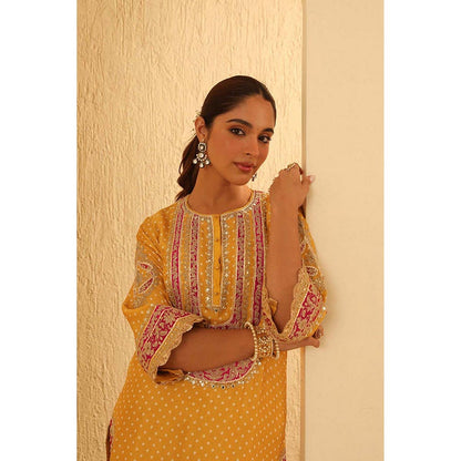 Sheetal Batra Aleena - A-Line Kurta With Palazzo And Dupatta