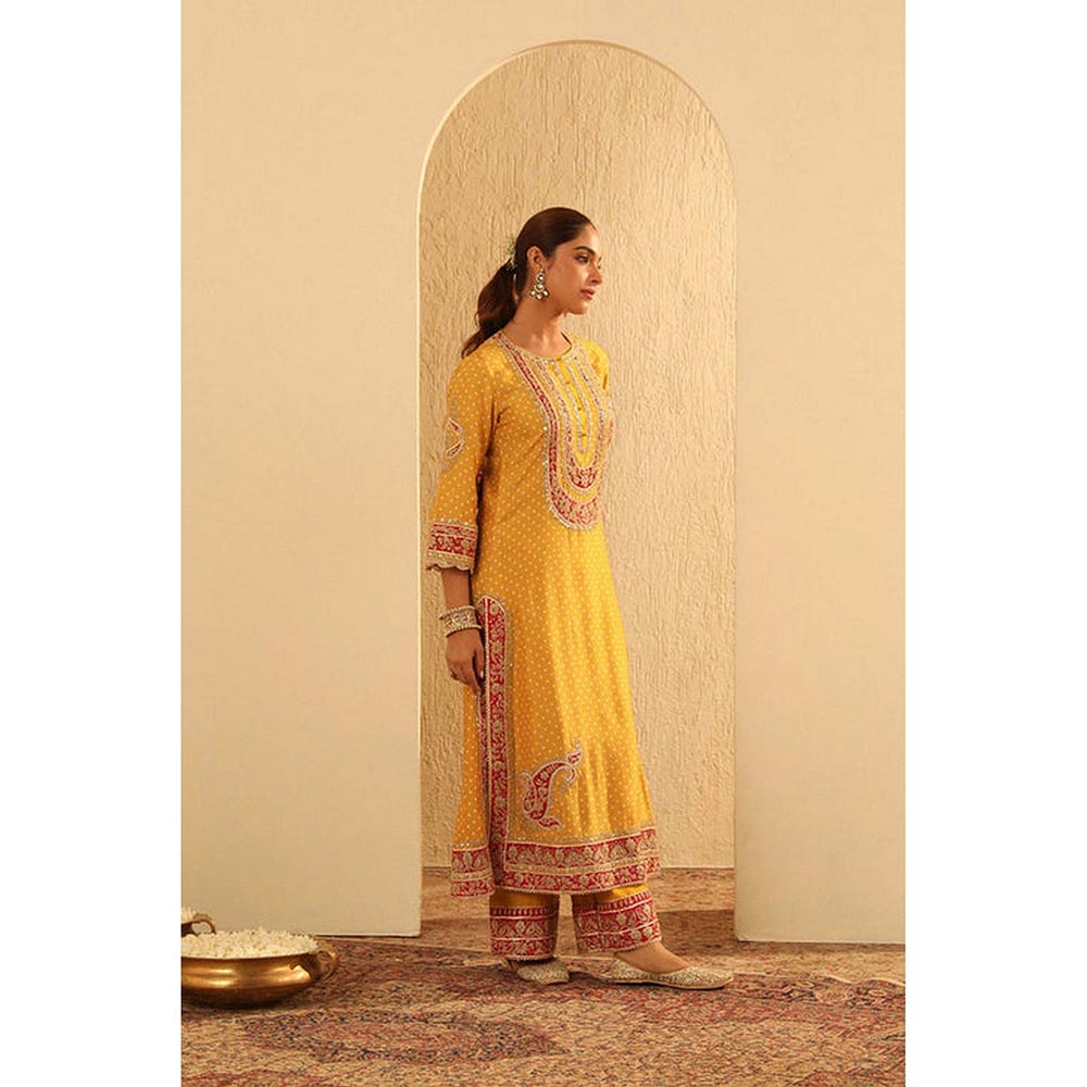Sheetal Batra Aleena - A-Line Kurta With Palazzo And Dupatta