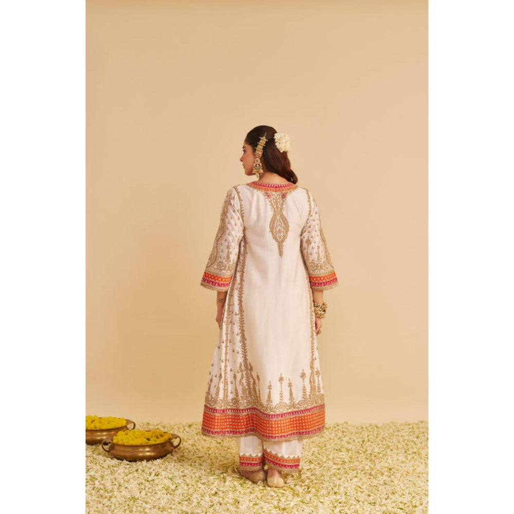 Sheetal Batra Nargis Dabka Zardozi Embroidered Kurta with Pant and Dupatta