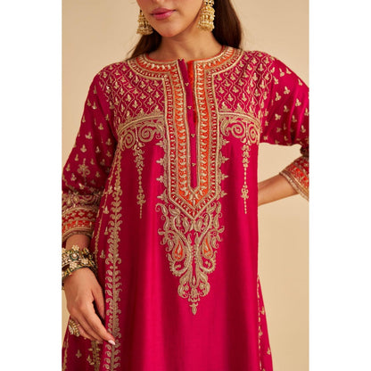 Sheetal Batra Nargis Dabka Zardozi Embroidered Kurta with Pant and Dupatta