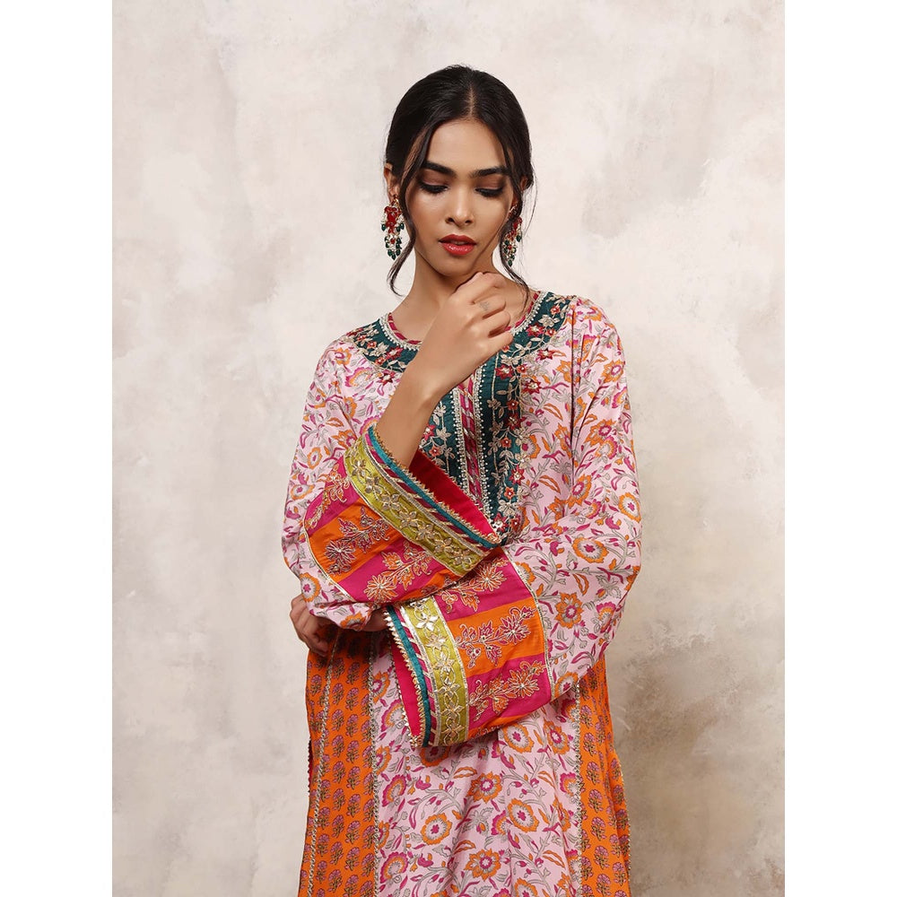 Shetab Kazmi Gulnar Embroidered Kurta with Salwar & Dupatta
