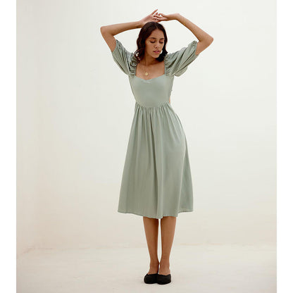 Shibui Hush Hush Cut Out Green Dress