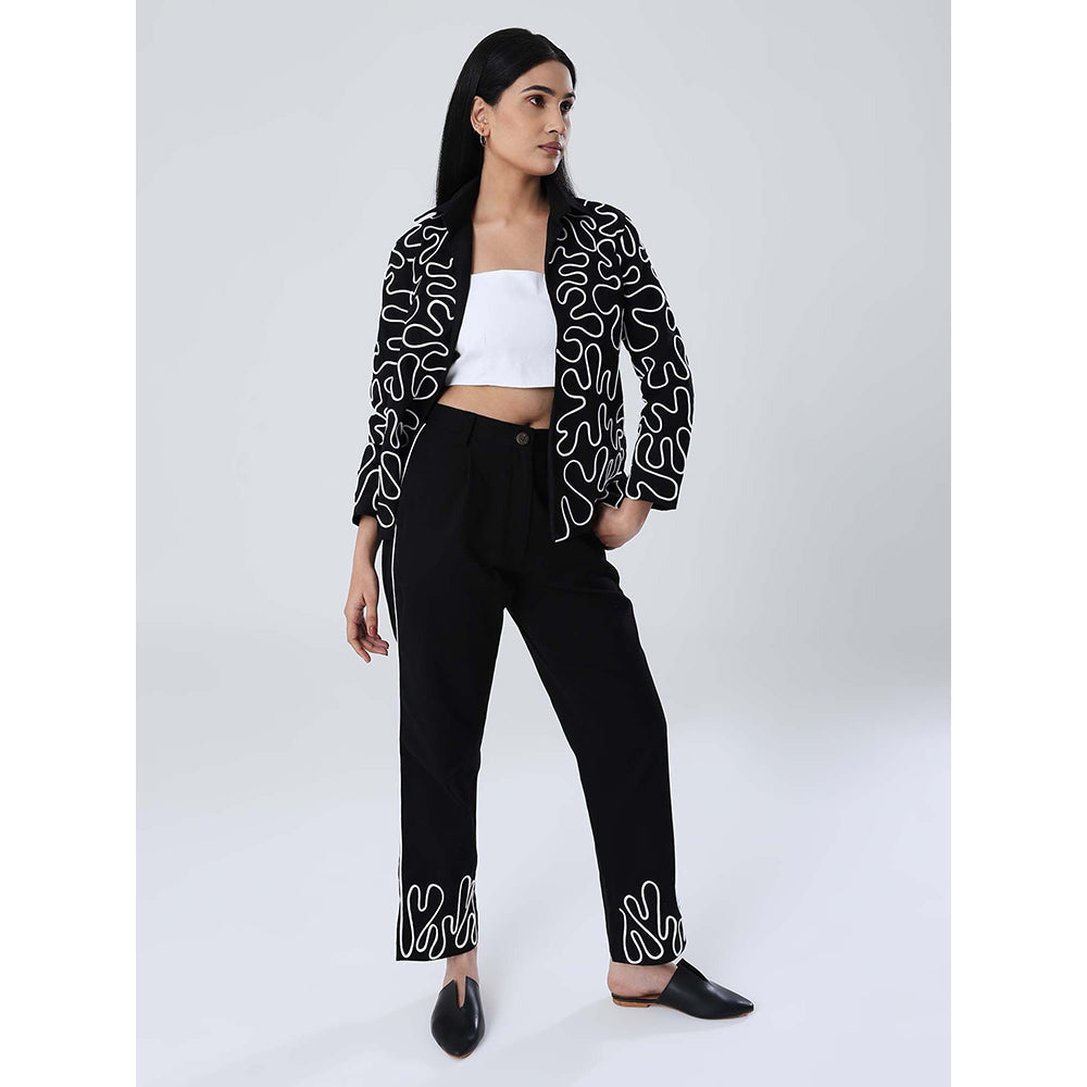 Shibui Black Nostalgia Blazer and Pant (Set of 2)