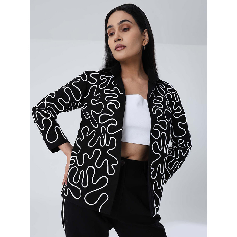 Shibui Black Nostalgia Blazer and Pant (Set of 2)