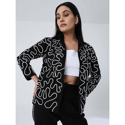 Shibui Black Nostalgia Blazer and Pant (Set of 2)