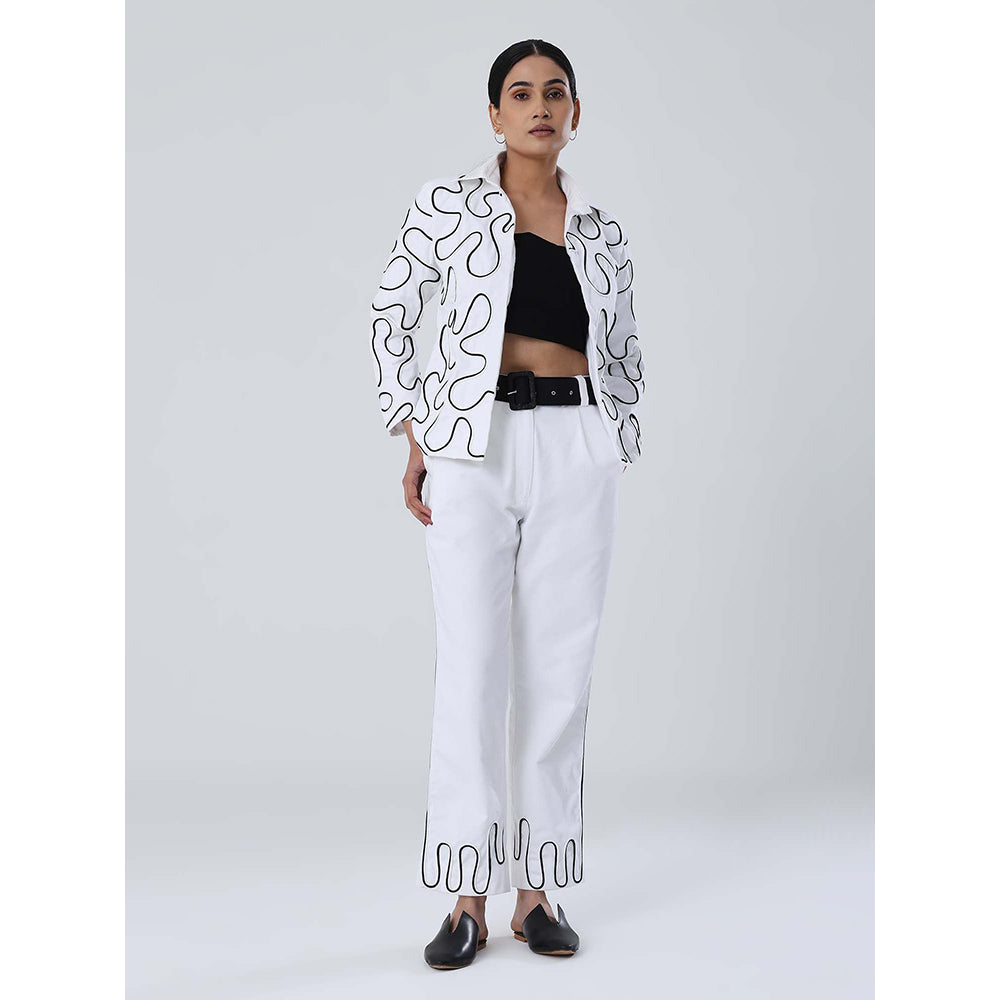 Shibui White Pearl Blazer