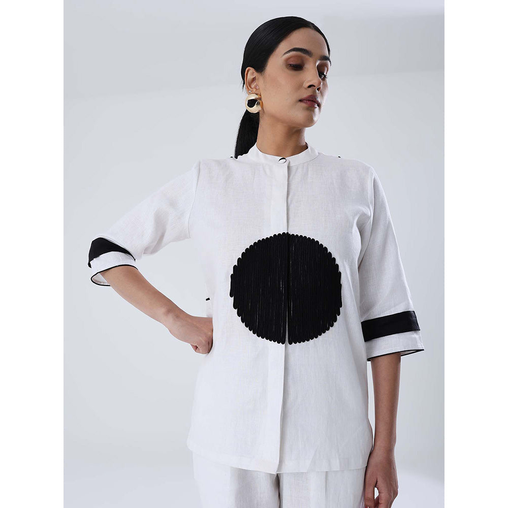 Shibui White Solitaire Shirt