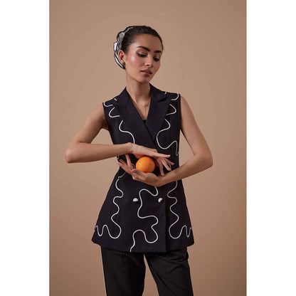 Shibui Ash Blazer - Black