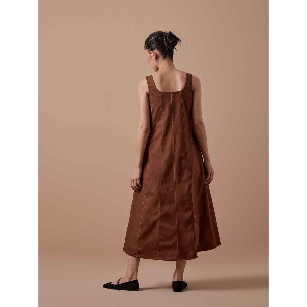 Shibui Sandra Dress - Brown