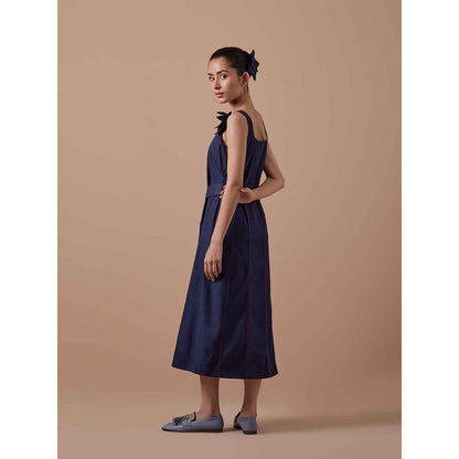 Shibui Boss Dress with Belt - Blue (Set of 2)