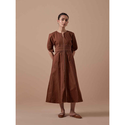 Shibui Sole Dress - Brown