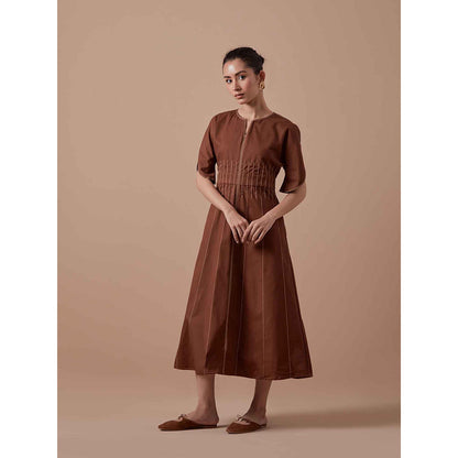 Shibui Sole Dress - Brown