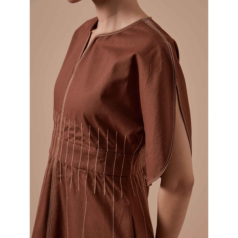 Shibui Sole Dress - Brown