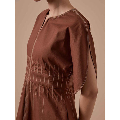 Shibui Sole Dress - Brown