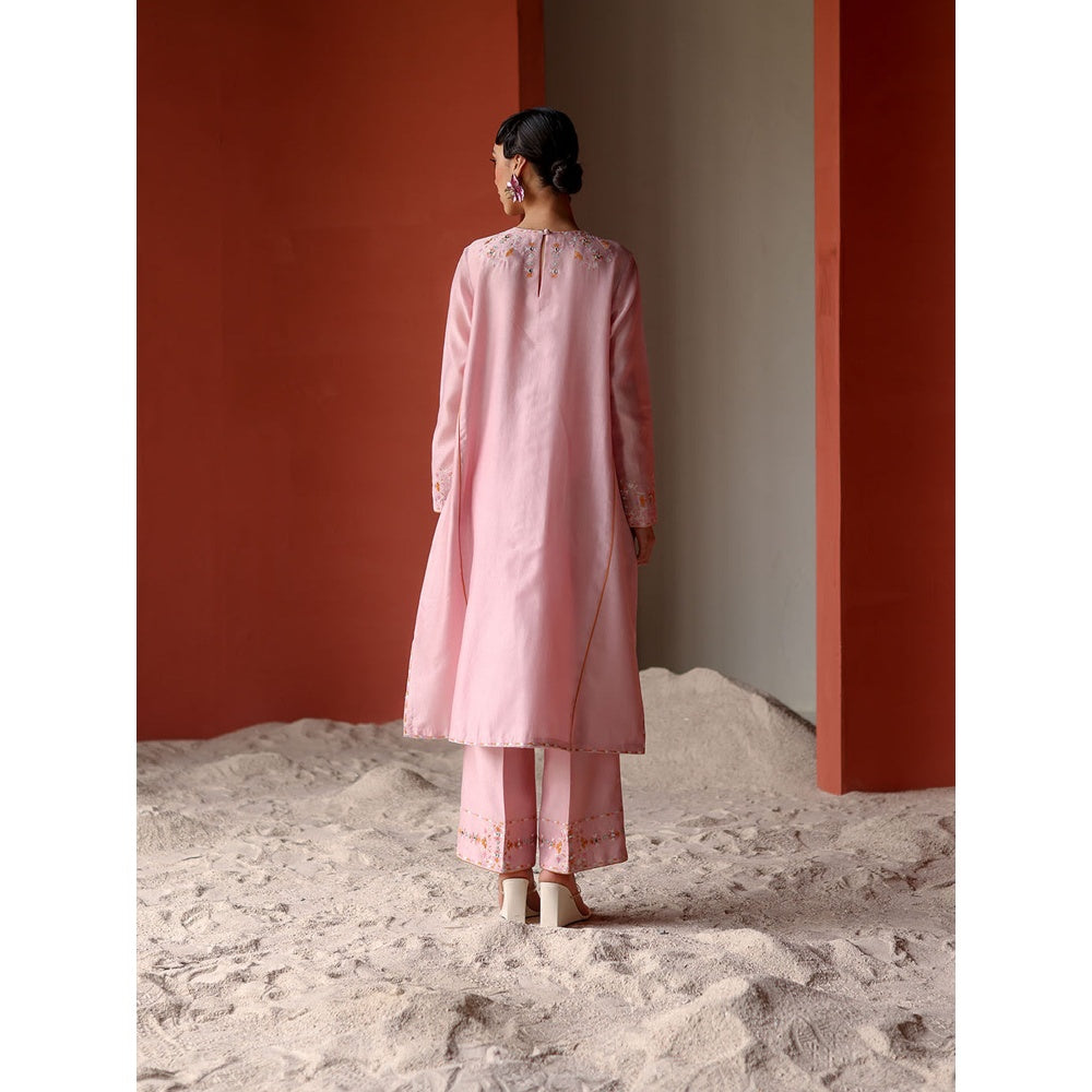 SHIKHA MEHTA Zavi Kurta with Palazzo (Set of 2)