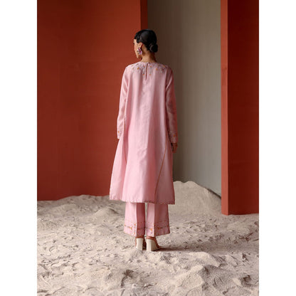 SHIKHA MEHTA Zavi Kurta with Palazzo (Set of 2)