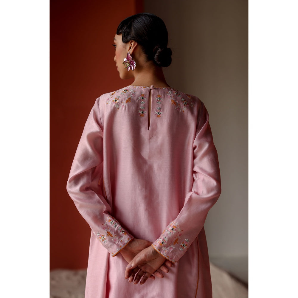 SHIKHA MEHTA Zavi Kurta with Palazzo (Set of 2)