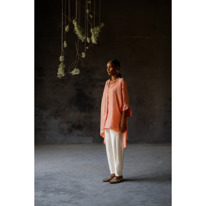 SHIKHA MEHTA Coral Amy Co-Ord (Set of 2)