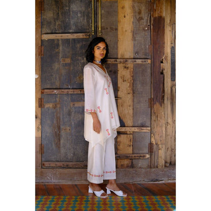 SHIKHA MEHTA Fiona White Co-Ord (Set of 3)