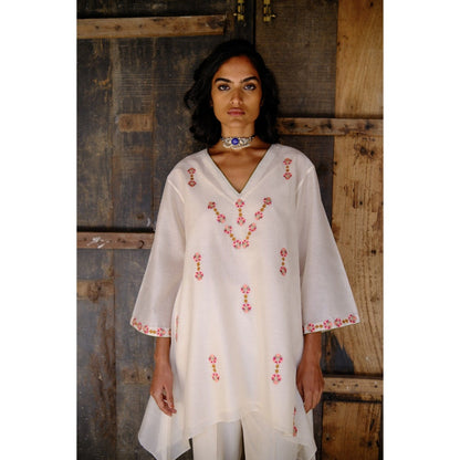 SHIKHA MEHTA Fiona White Co-Ord (Set of 3)