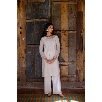 SHIKHA MEHTA Mira Kurta with Pant (Set of 2)