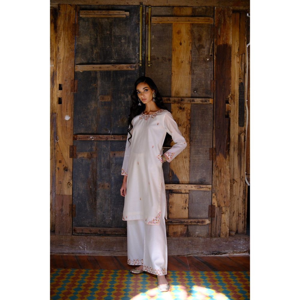 SHIKHA MEHTA Mira Kurta with Pant (Set of 2)