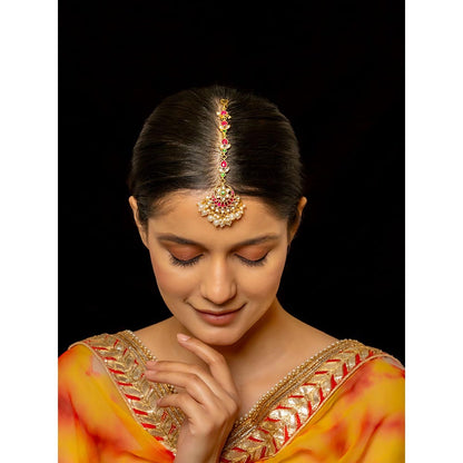 Shlok Jewels Noura Maang Tika