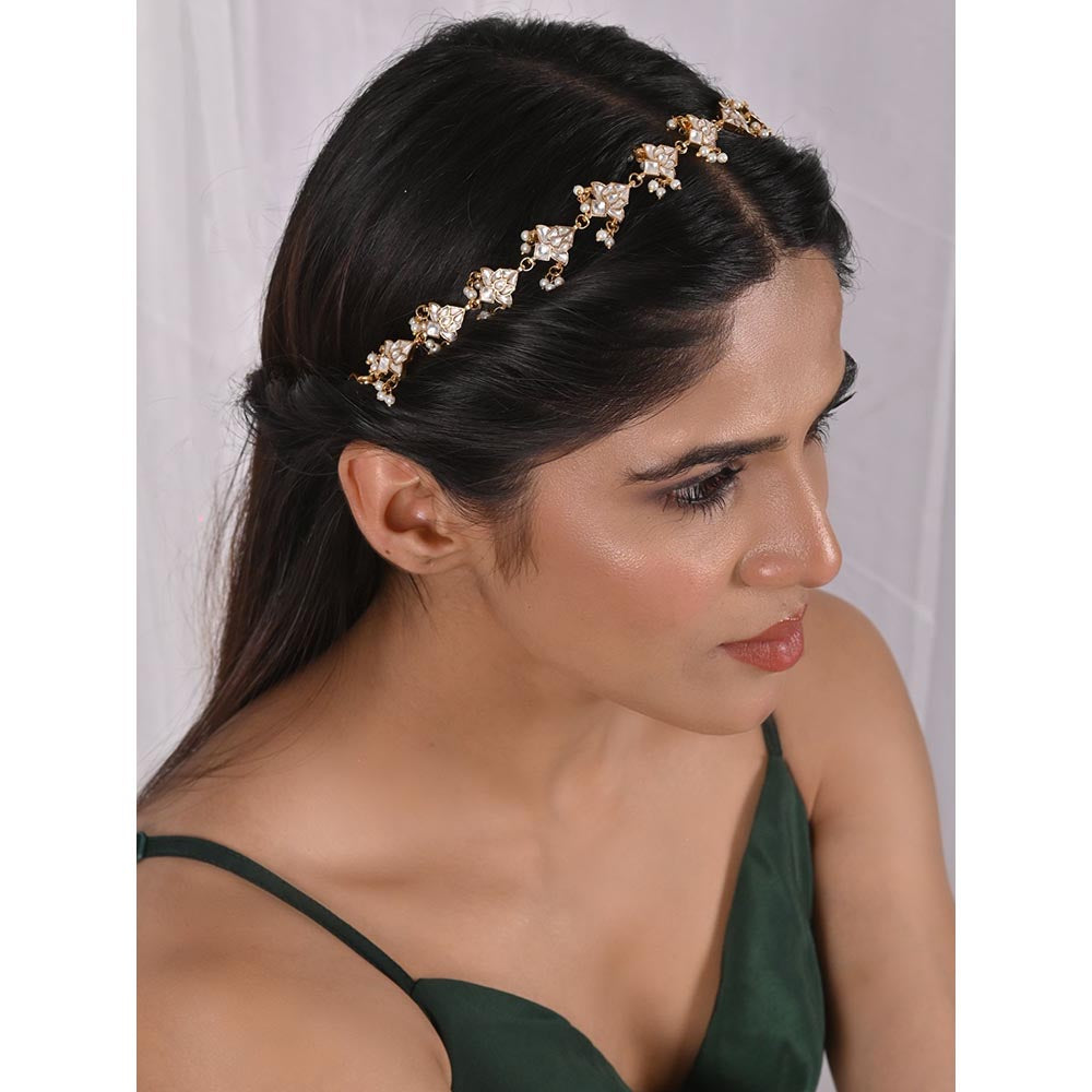 Shlok Jewels Eva Head Band