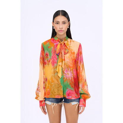 Siddhartha Bansal Multi-Colour Printed Symphony Shirt