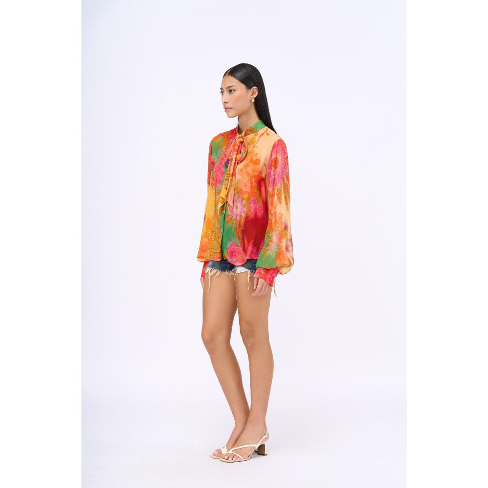 Siddhartha Bansal Multi-Colour Printed Symphony Shirt