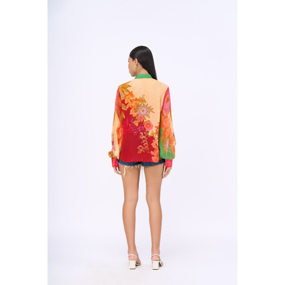 Siddhartha Bansal Multi-Colour Printed Symphony Shirt