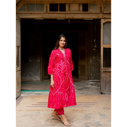 Silai Studio Falak Kurta With Pant for Women (Set of 2)