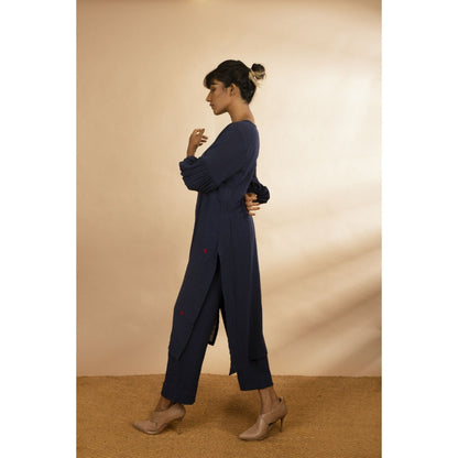 Silai Studio Neer Kurta With Pant for Women (Set of 2)