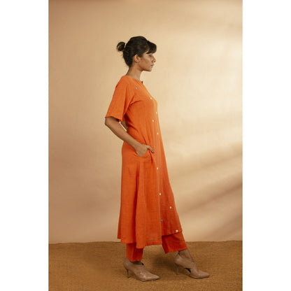 Silai Studio Jwala Kurta With Pant for Women (Set of 2)