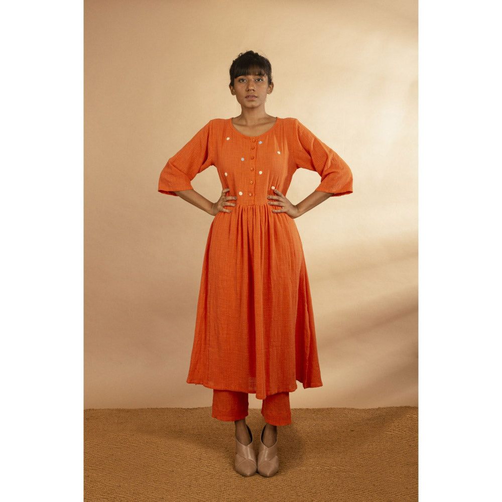 Silai Studio Dhartee Kurta With Pant for Women (Set of 2)